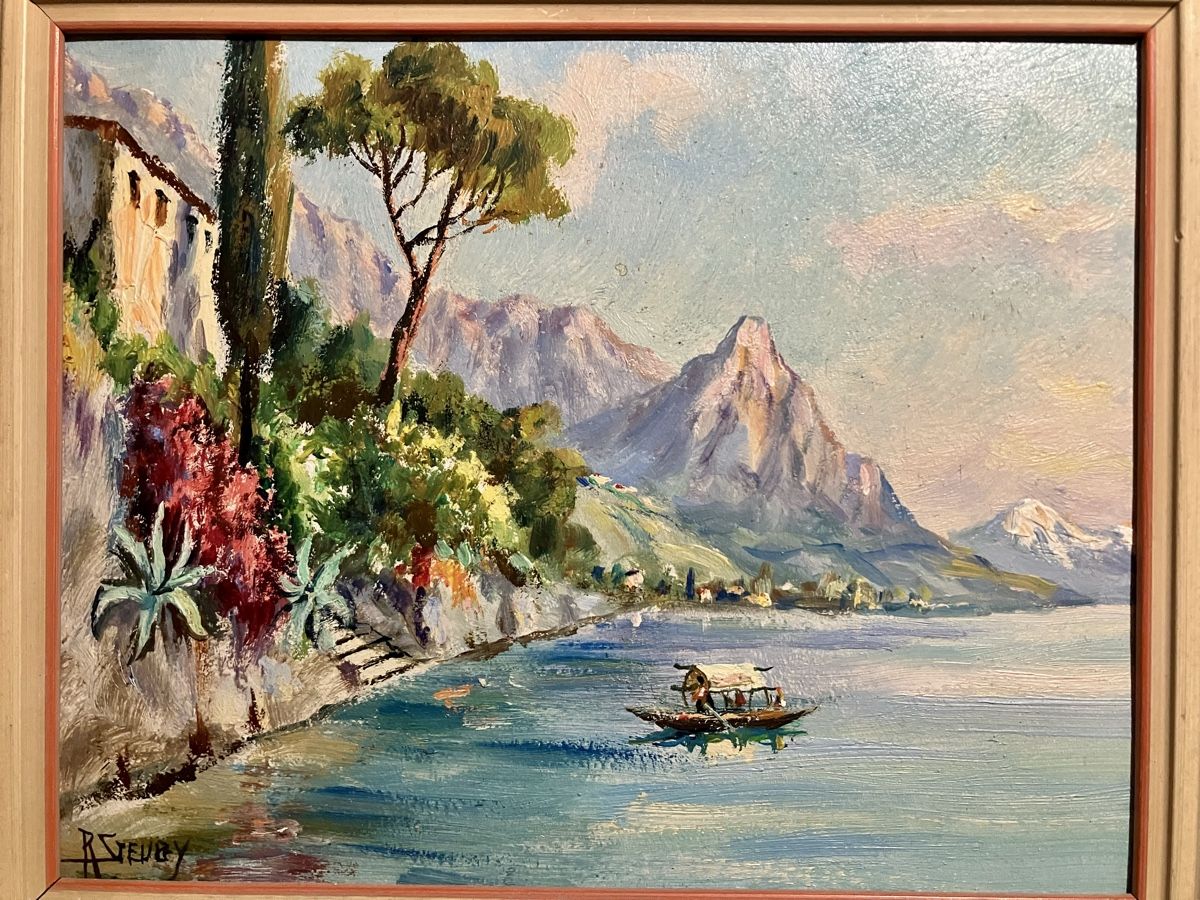Tableaux: Tableau, huile, gemälde de R Steuby – D'occasion à Puidoux par lemacos 2