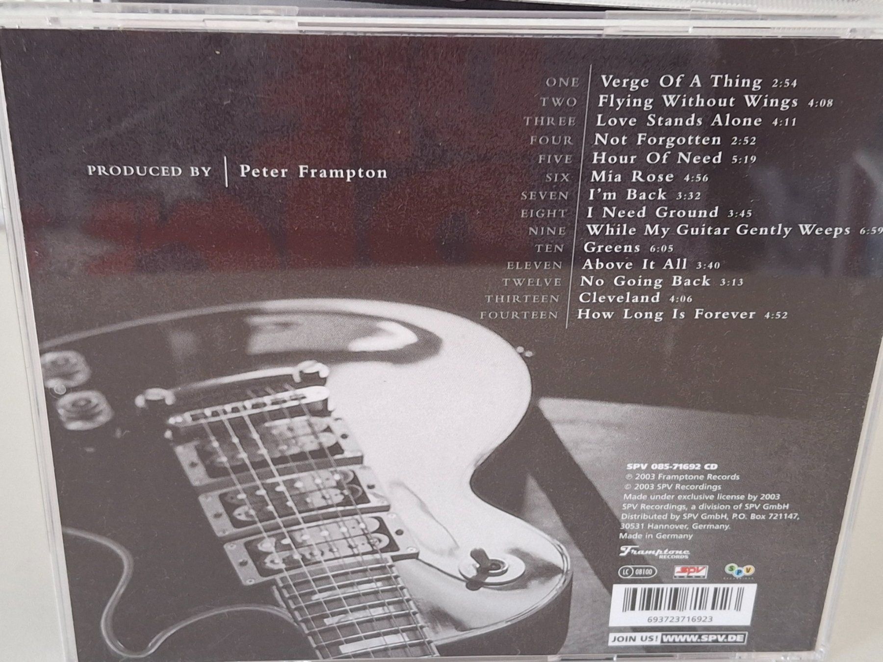 CDs: CD Peter Frampton  -  NOW – D'occasion à Aarberg par Jackup1 1
