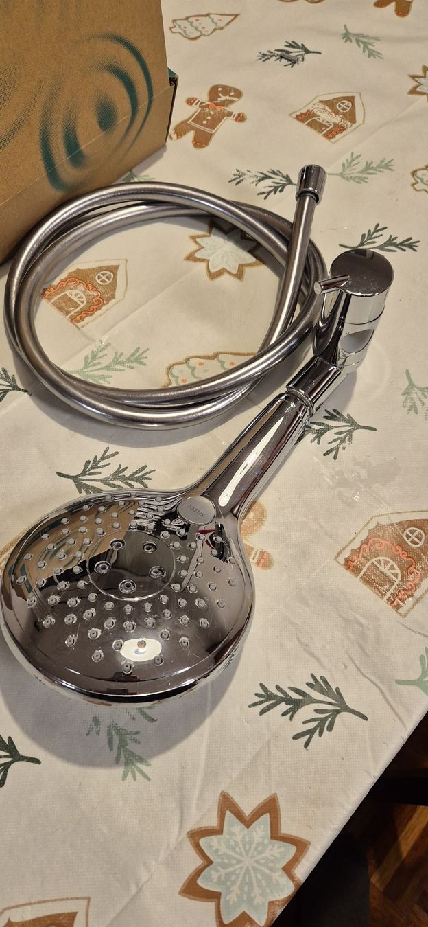 Hansgrohe Soffioni doccia: Douchette Hansgrohe chromée avec support pour barre – Usato da Meyrin venduto da Jogch 1