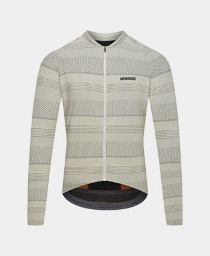 Café du Cycliste Men's Corinne Jersey LS - Chalk XL (Neu und