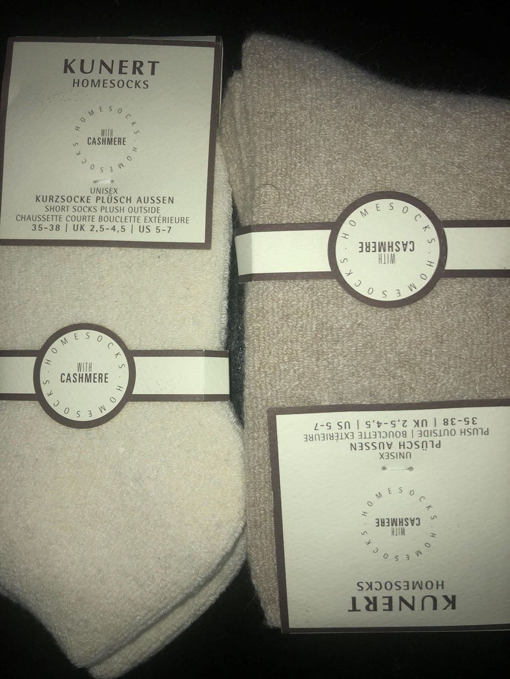 Calze: Cashmere Home Socks KUNERT Grösse 35-38 – Nuovo e nell'imballaggio originale da Zumikon venduto da DamenFashionShop 7