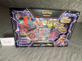 POKEMON-PREMIUM KOLLEKTION-DEOXYS V MAX& V STAR-2022-DE
