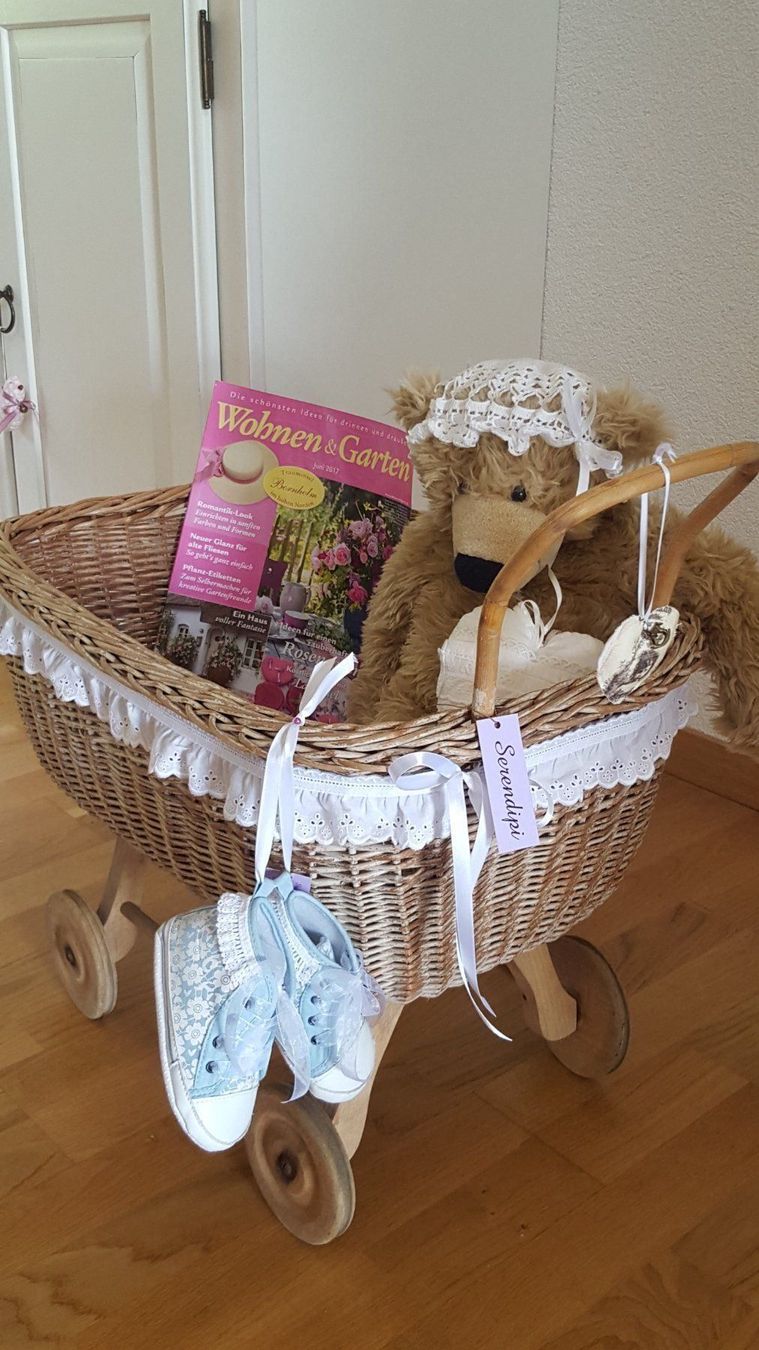 Carrozzine per bambole: alter Puppenwagen Shabby Chic – Nuovo (secondo la descrizione) da Hittnau venduto da Gamoe