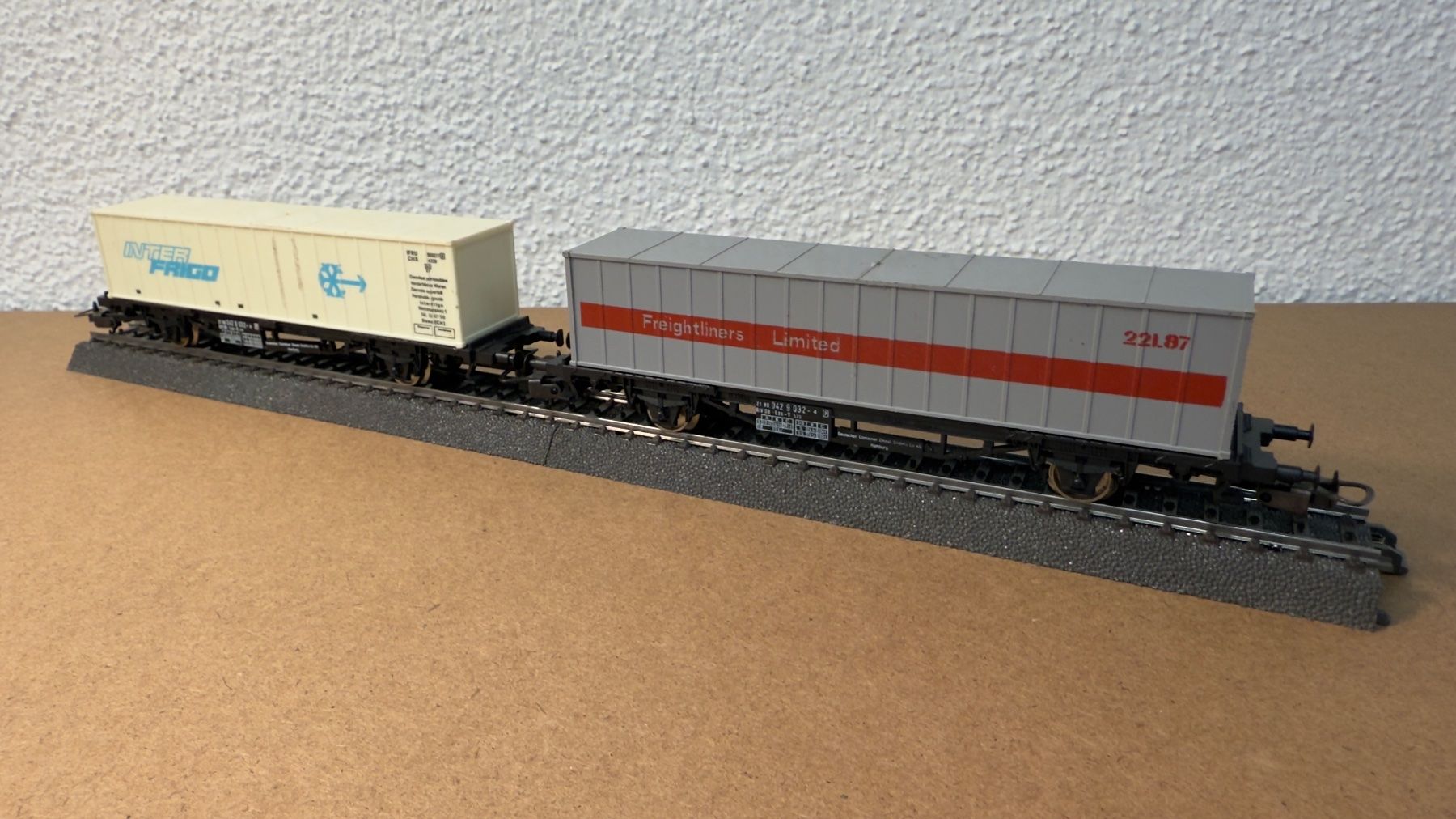 Lima Modellini di ferrovie: Lima Güterwagen-Set H0 / DC – Usato da Schlieren venduto da rat_lq6b 7