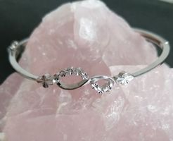 INFINITY ARMKETTE IN 925 SILBER