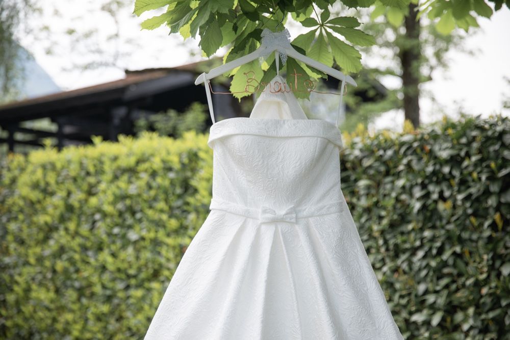 Vestiti: Robe de mariée princesse bustier élégante T. 38 – Usato da Reinach BL venduto da ste_7tw5 4