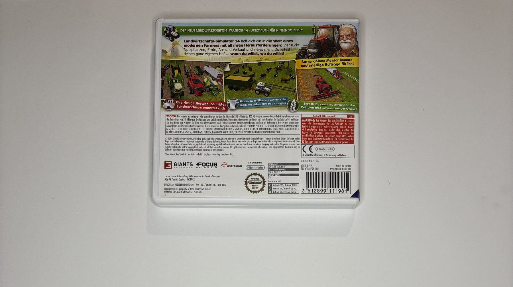 Giochi: 3DS - Farming Simulator 14 – Usato da Allschwil venduto da Bullach 2