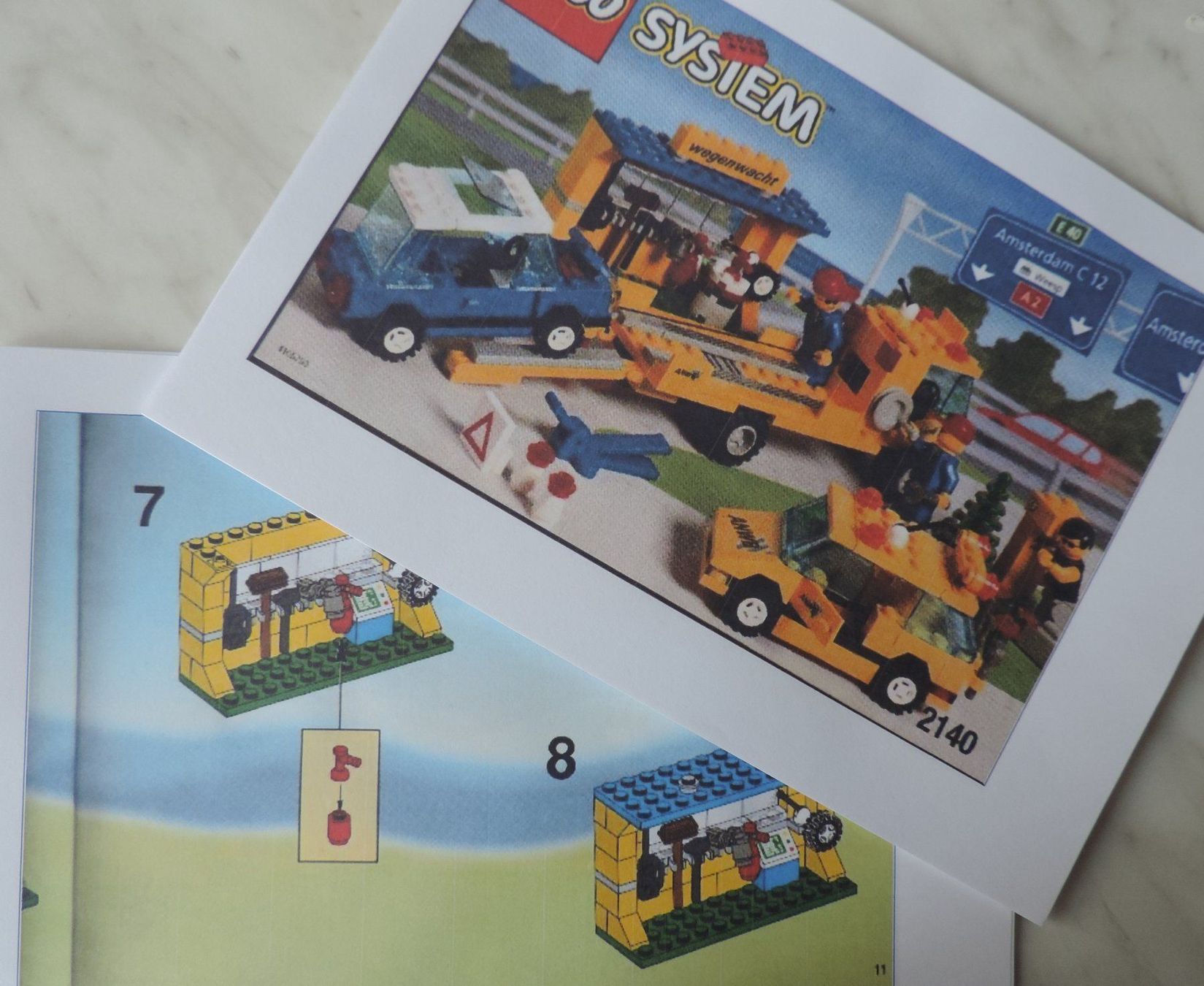 Lego Giocattoli: Abschlepp Dienst Wegenwacht,  Set 2140 – Usato da Burgdorf venduto da ursla50 8