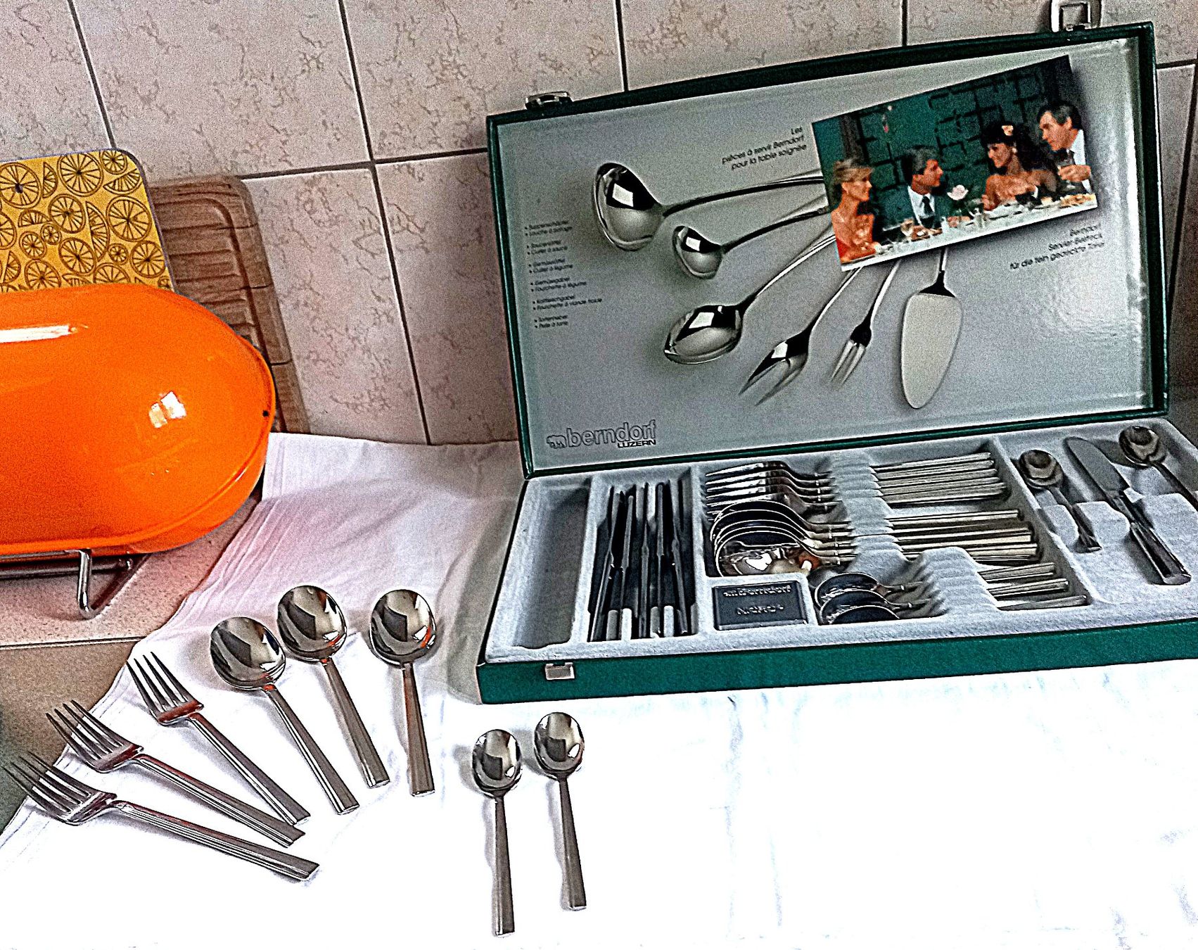 Berndorf Set di posate: Besteckset von Berndorf – Usato da Baar venduto da 2cvbaar