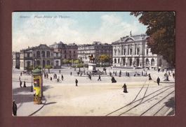 GENEVE - Place Neuve - Théâtre - 1914