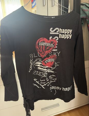Desigual Langarmshirt Grösse M/S eng geschnitten