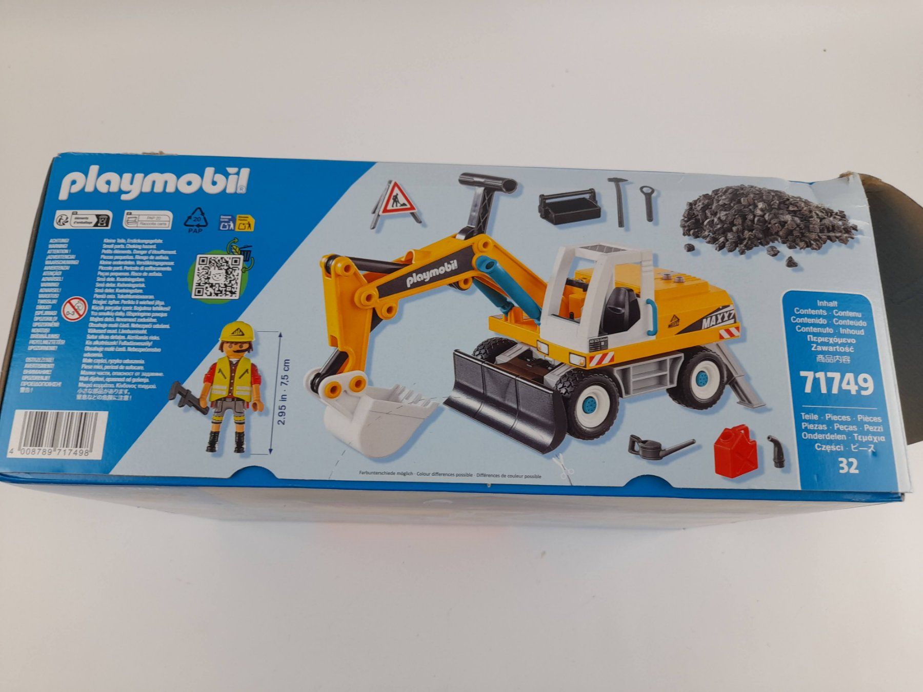 Playmobil Giocattoli: PLAYMOBIL - Bagger 71749 – Nuovo (secondo la descrizione) da Liebefeld venduto da Restwert_Liebefeld 1