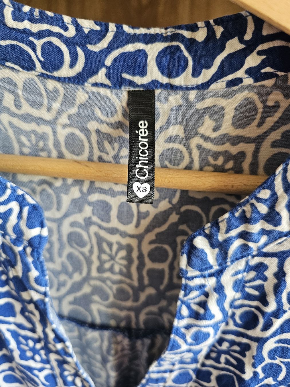 Robes: Chicoree Blue patterned dress size XS – D'occasion à Willisau par ber_jk2k