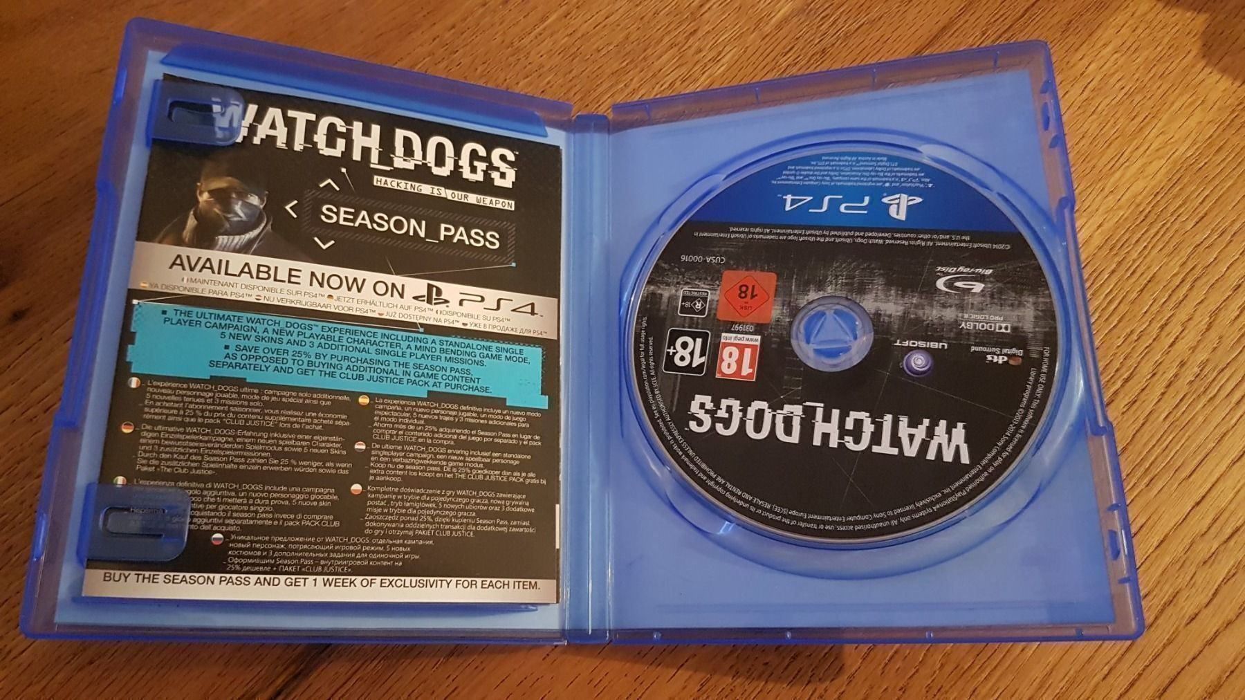 Sony Giochi: Watch Dogs PS4 – Usato da Zürich venduto da Mr.Heli 2