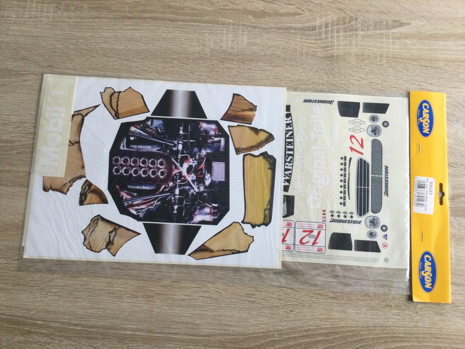 Tamiya RC Modellbau: Carson Kleber Mercedes CLK 1:10 Tamiya – Neu und originalverpackt aus Mezzovico von Herbie53 1