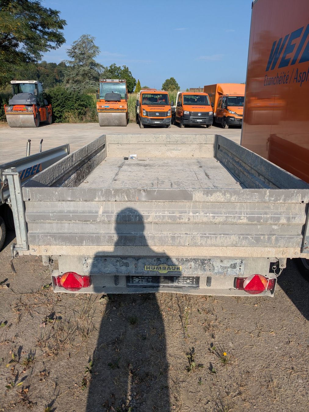 Humbaur Anhänger: Anhänger HUMBAUR HTK 3500 – Gebraucht aus Flamatt von WeibelAG 5