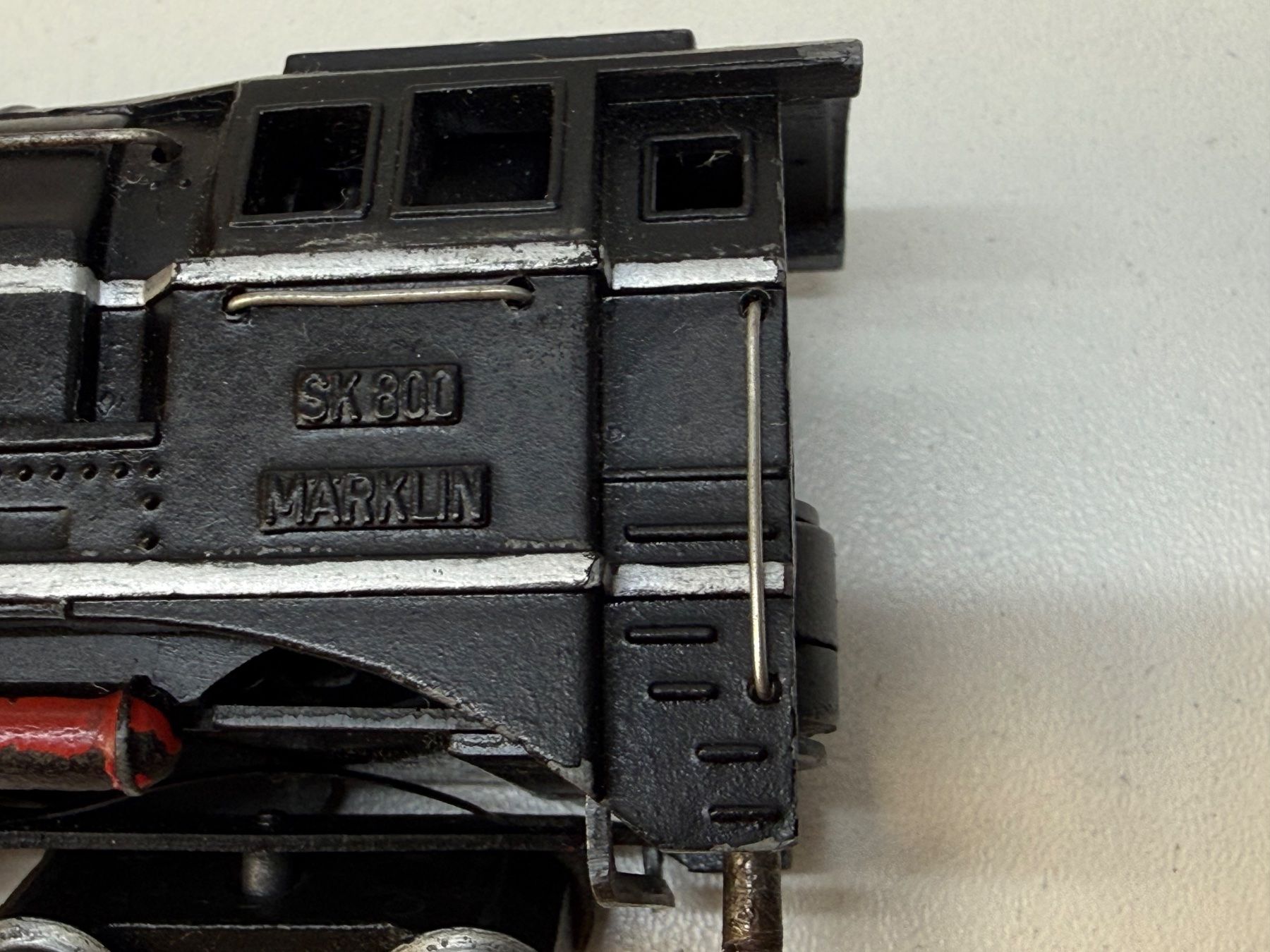 Märklin Modellini di ferrovie: Märklin SK 800, Dampflok mit Tender "Stromlinienform" – Usato da Hinwil venduto da Johann57 4