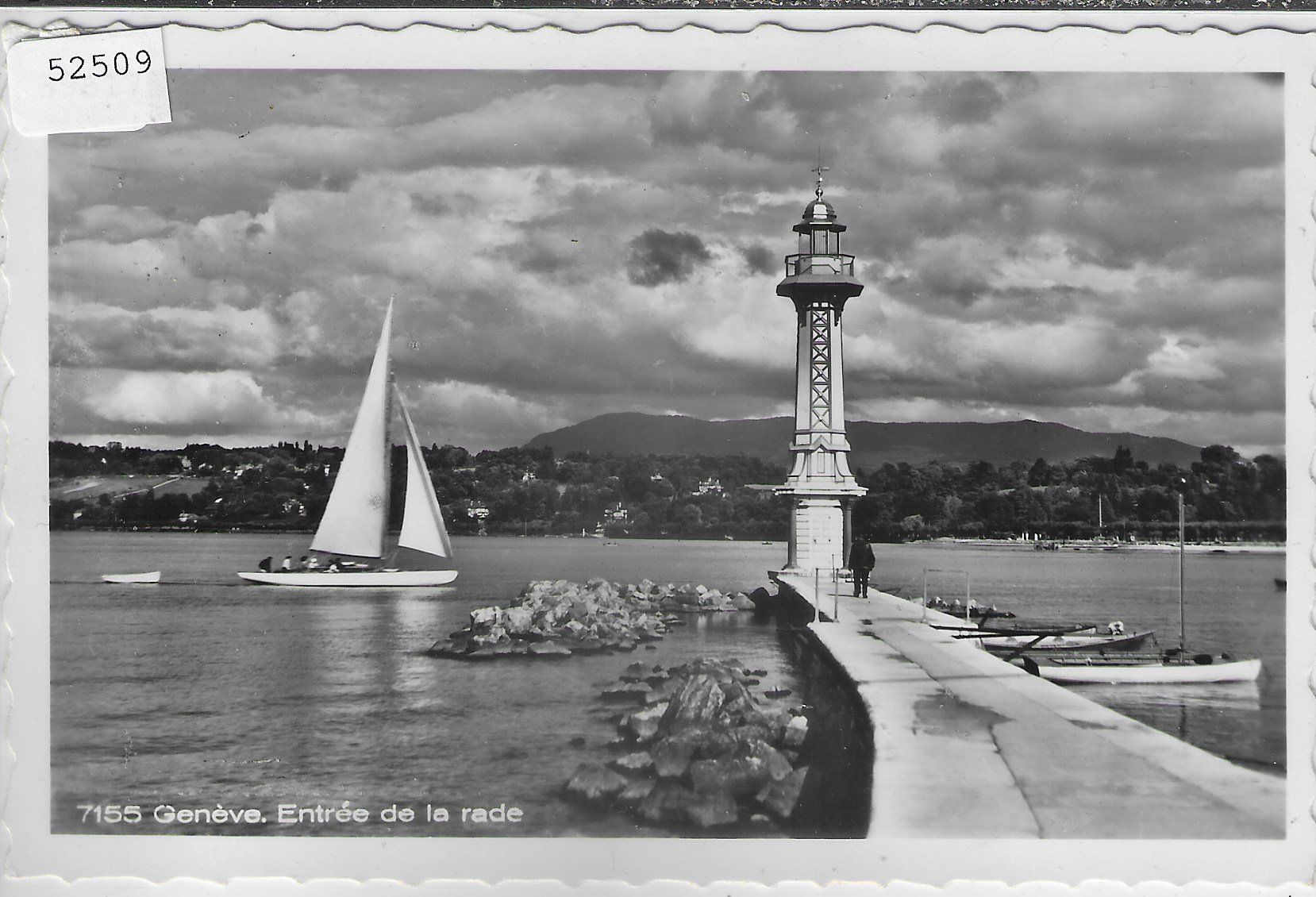Cartes postales: Geneve - Entree de la rade – D'occasion à Ettingen par Kartenplanet