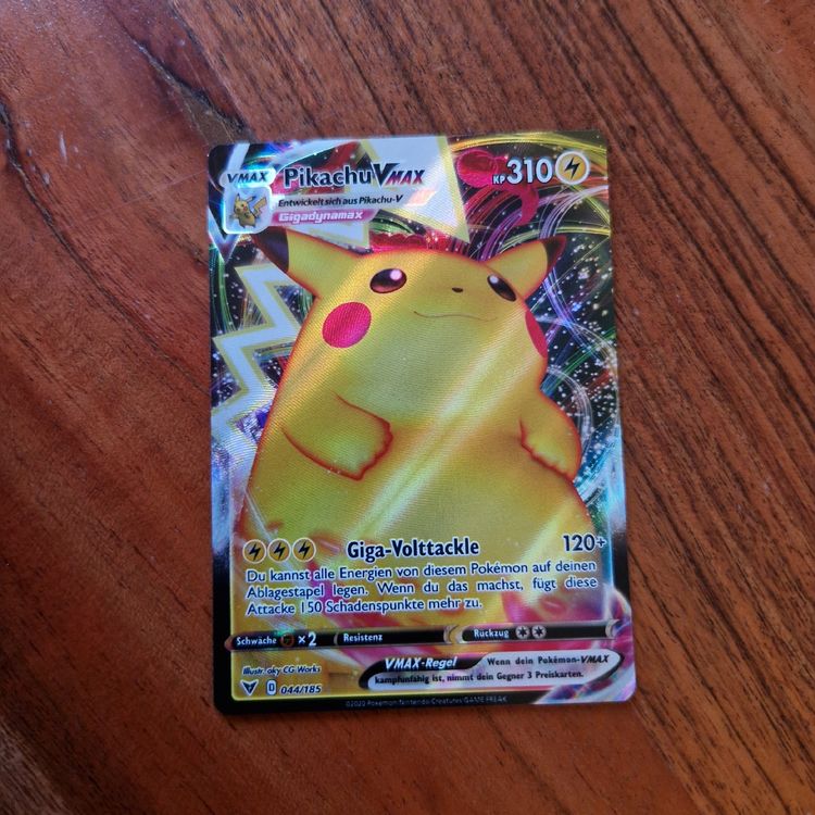 Pikachu vmax 044 185 farbenschock kaufen auf ricardo
