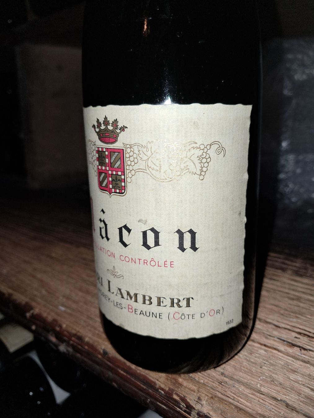 Vino: Mâcon Henri Lambert 1979 – Nuovo e nell'imballaggio originale da Le locle venduto da juliensaran 3