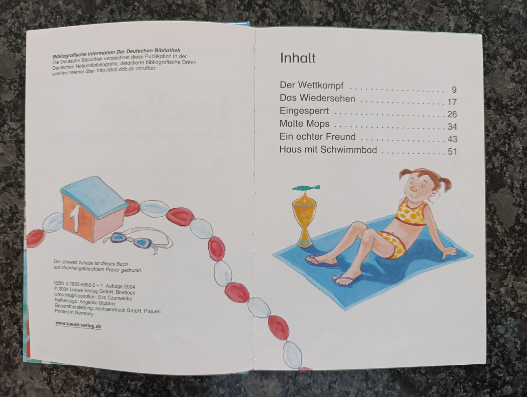 Libri: Leselöwen Schwimmbadgeschichten, Kinder Buch – Usato da Zürich venduto da ShadowVorlon 2