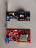 2x ATI Rage 128 Pro AGP Gigabyte et HIS