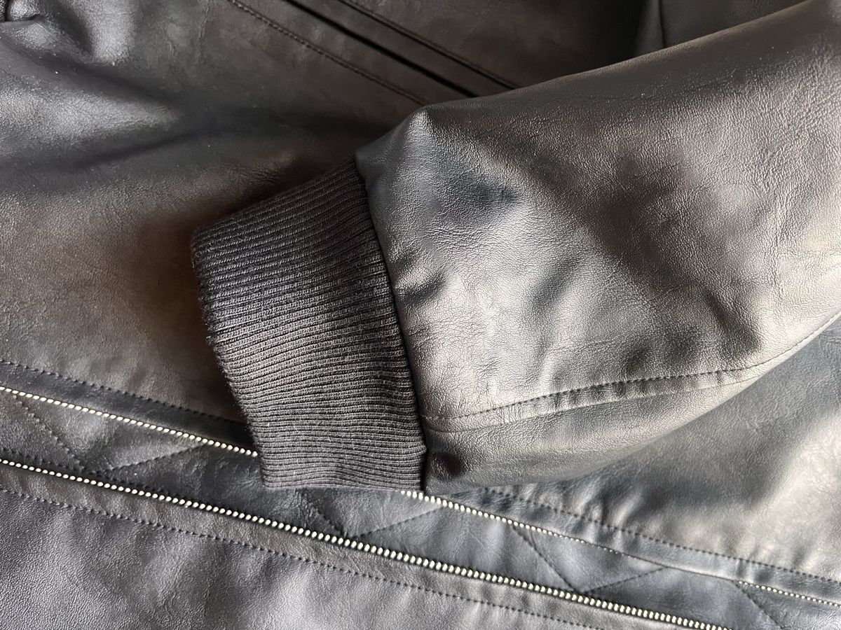 Jack & Jones Giacche: schwarze Jack and jones kunstleder jacke – Nuovo (secondo la descrizione) da Birmenstorf AG venduto da z1k 2
