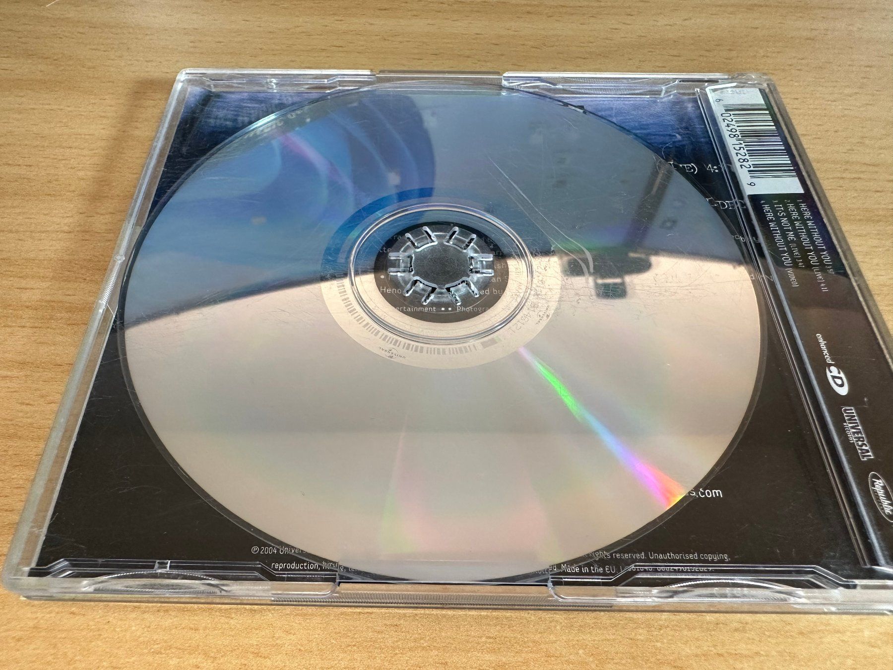 CD: 3 Doors Down – Here Without You - Single CD – Usato da Rikon im Tösstal venduto da Alpenmutz 1