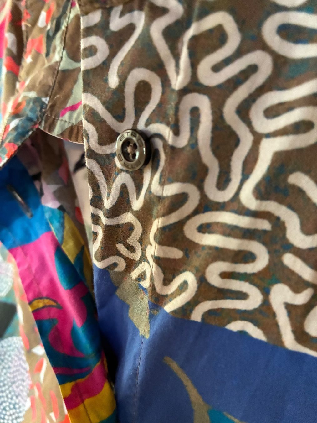 Etro Blusen: Etro Paisley Multicolor Button Down Shirt Hemd – Gebraucht aus Münchenstein von B771 6