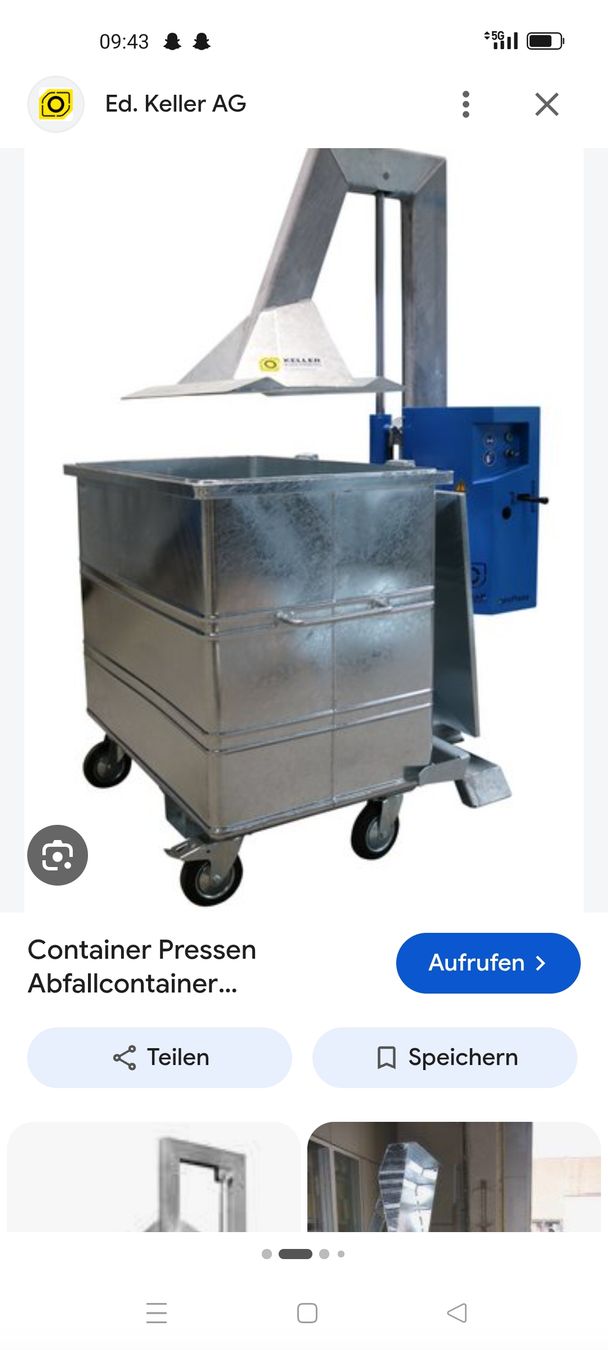 Baucontainer: Containerpresse Gebraucht – Gebraucht aus Vorderthal von rdm92 3