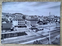 AK Bazenheid Bahnhof 1969