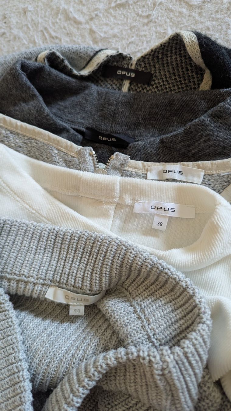 Lotti di vestiti: OPUS Kleiderpaket 5 Teile, Kleid, Pullover, Poncho L – Usato da Belp venduto da Sunny132 1