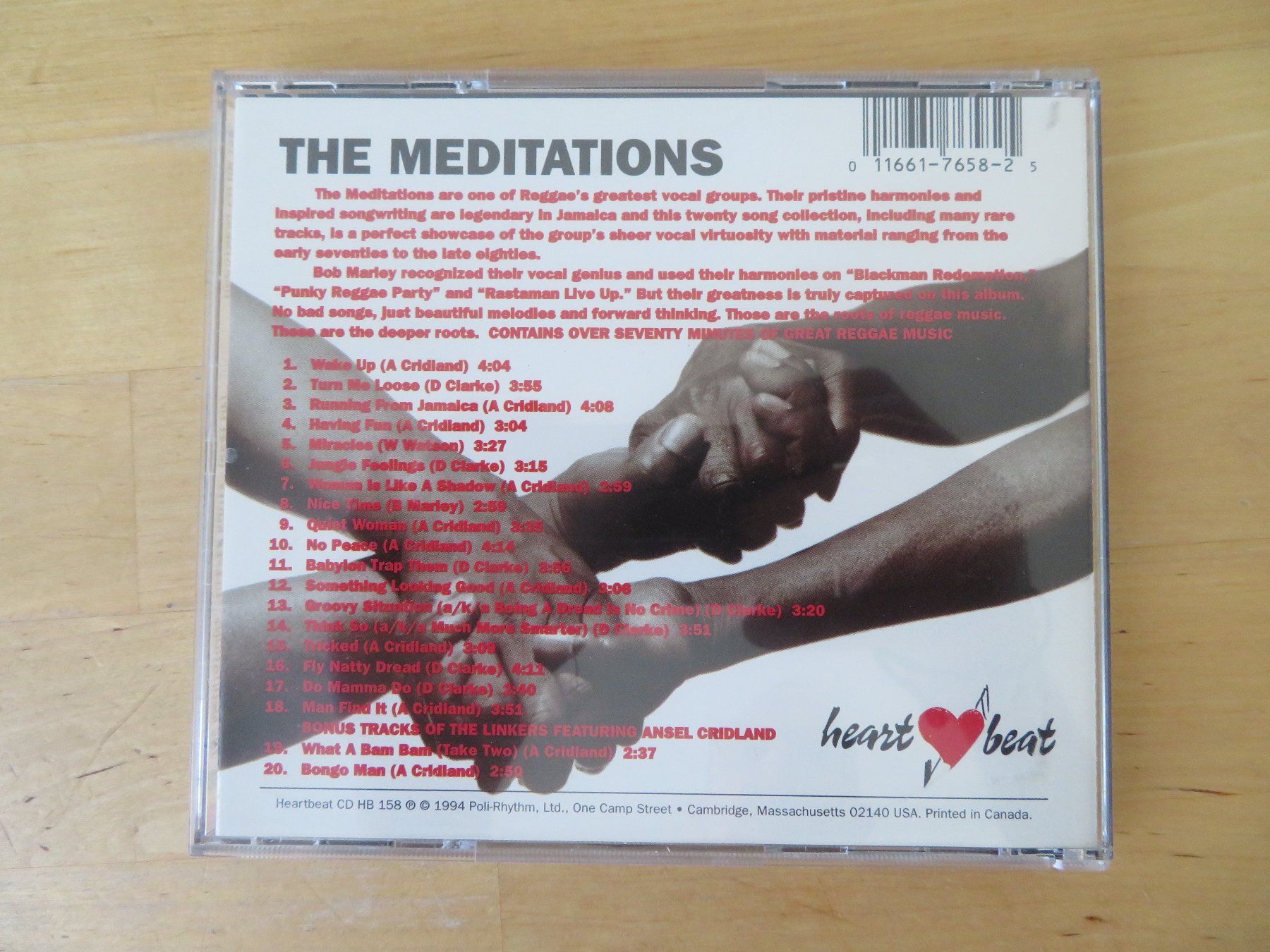 CDs: THE MEDITATIONS "Deeper Roots" – Gebraucht aus zürich von Goldimmund 2