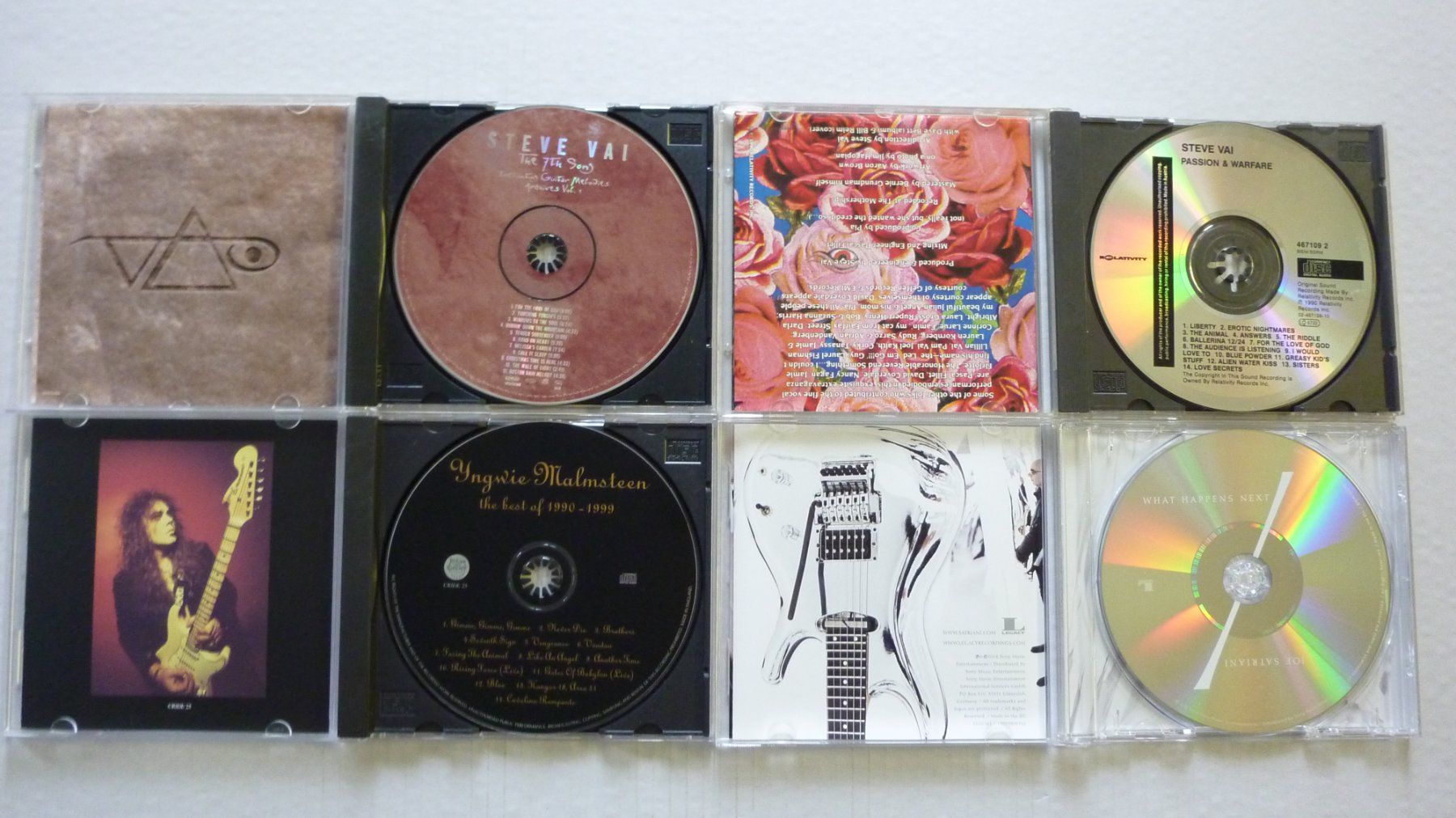 CDs: Steve Vai/Joe Satriani – Gebraucht aus Weesen von Speerbezirk 1