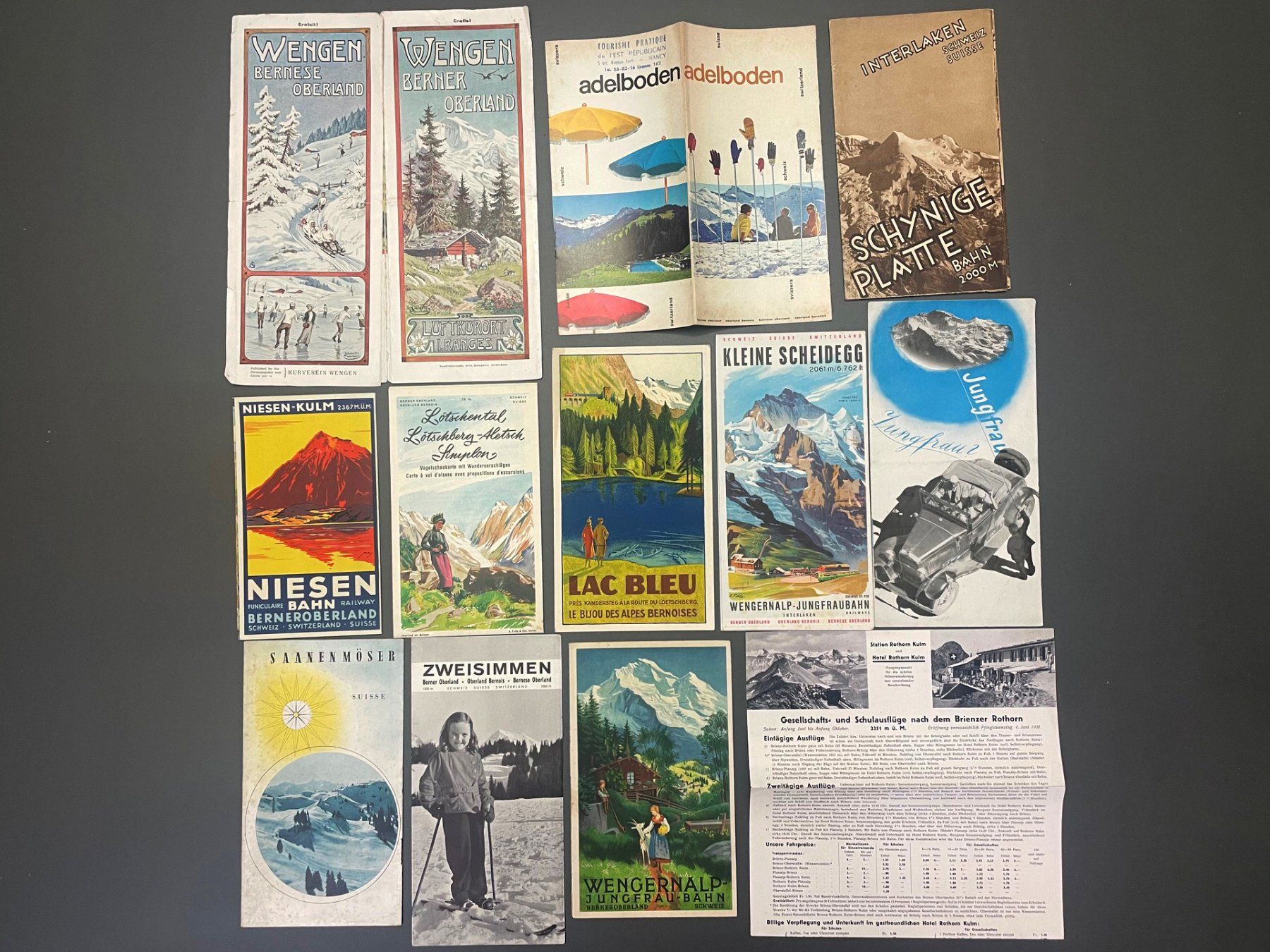 Documenti: Lot 12 Prospekte Berner Oberland – Usato da Luzern venduto da oh_08
