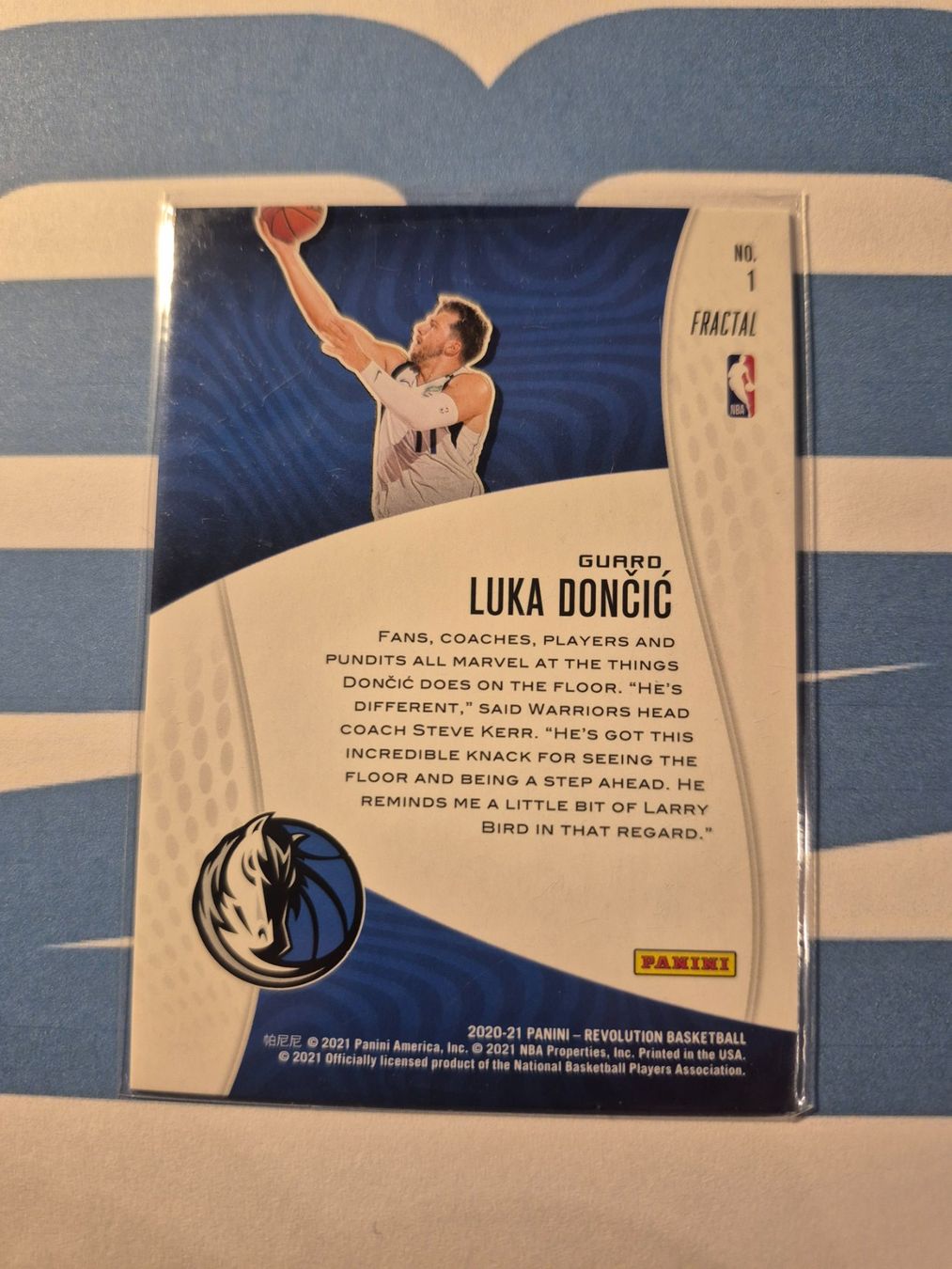 Panini Carte collezionabili: NBA Luka Doncic Dalla Mavericks Shock Wave – Usato da Treiten venduto da Sauber73 1