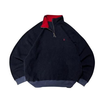 Vintage Ralph Lauren 1/4 Zip Fleece (XL)
