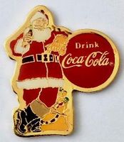 spezieller Coca-Cola  Santa Claus Pin