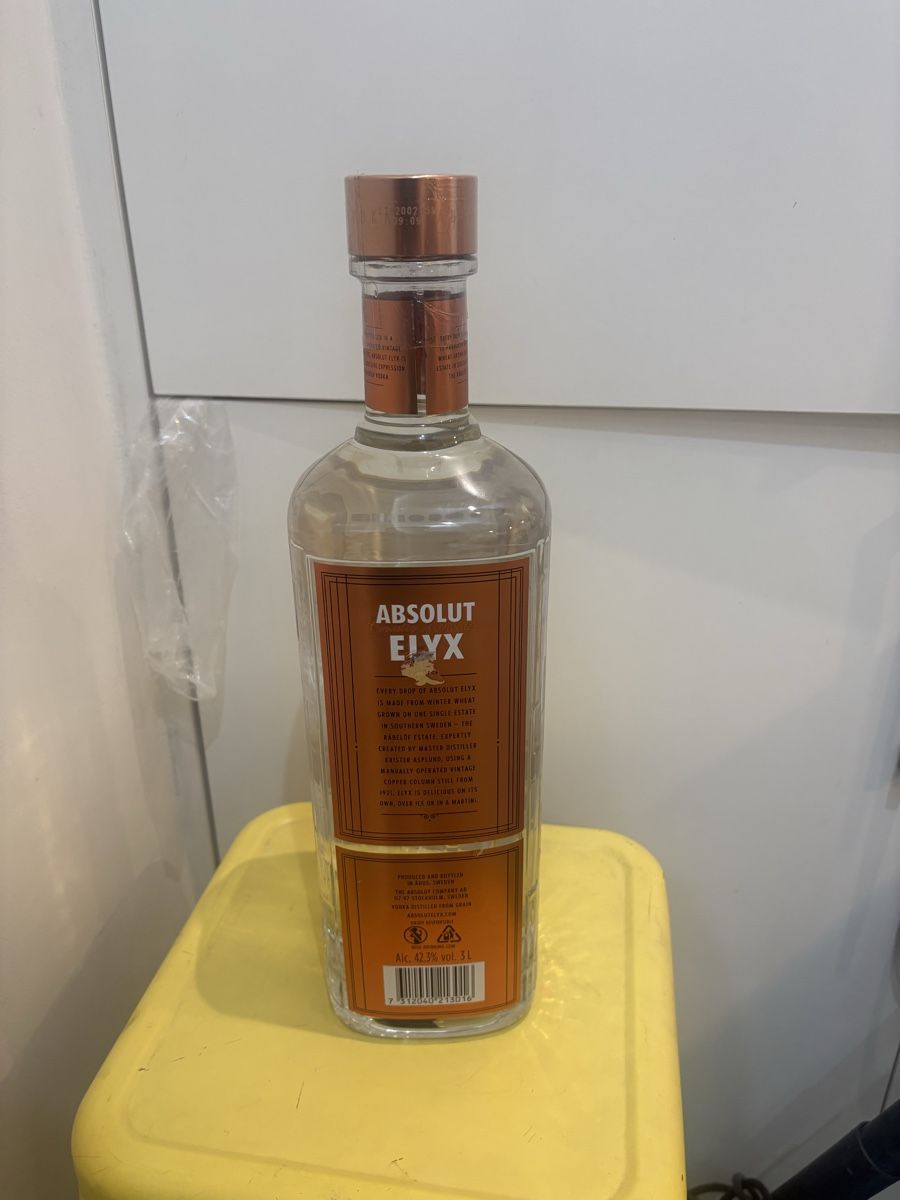 Bevande alcoliche: Absolut Elyx 3L – Nuovo e nell'imballaggio originale da Lausanne venduto da Winaud_1993 1