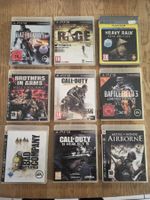 Sammlung Mega-Paket – 9er Set Militär-Shooter PS3 TOP