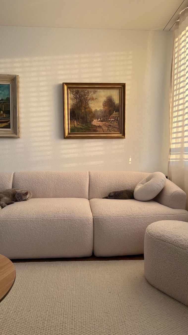 Westwing Divani: Sofa / Couch „Sofia“ in Teddy von Westwing – Usato da Luzern venduto da Smile1001 2