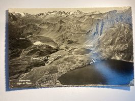 Alpe di Piora, panorama mit Briefmarken Abart!