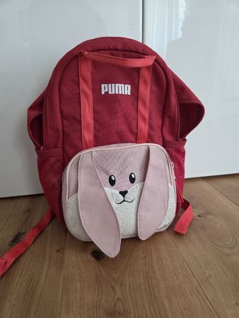 Puma Kinder Rucksack Hase rot