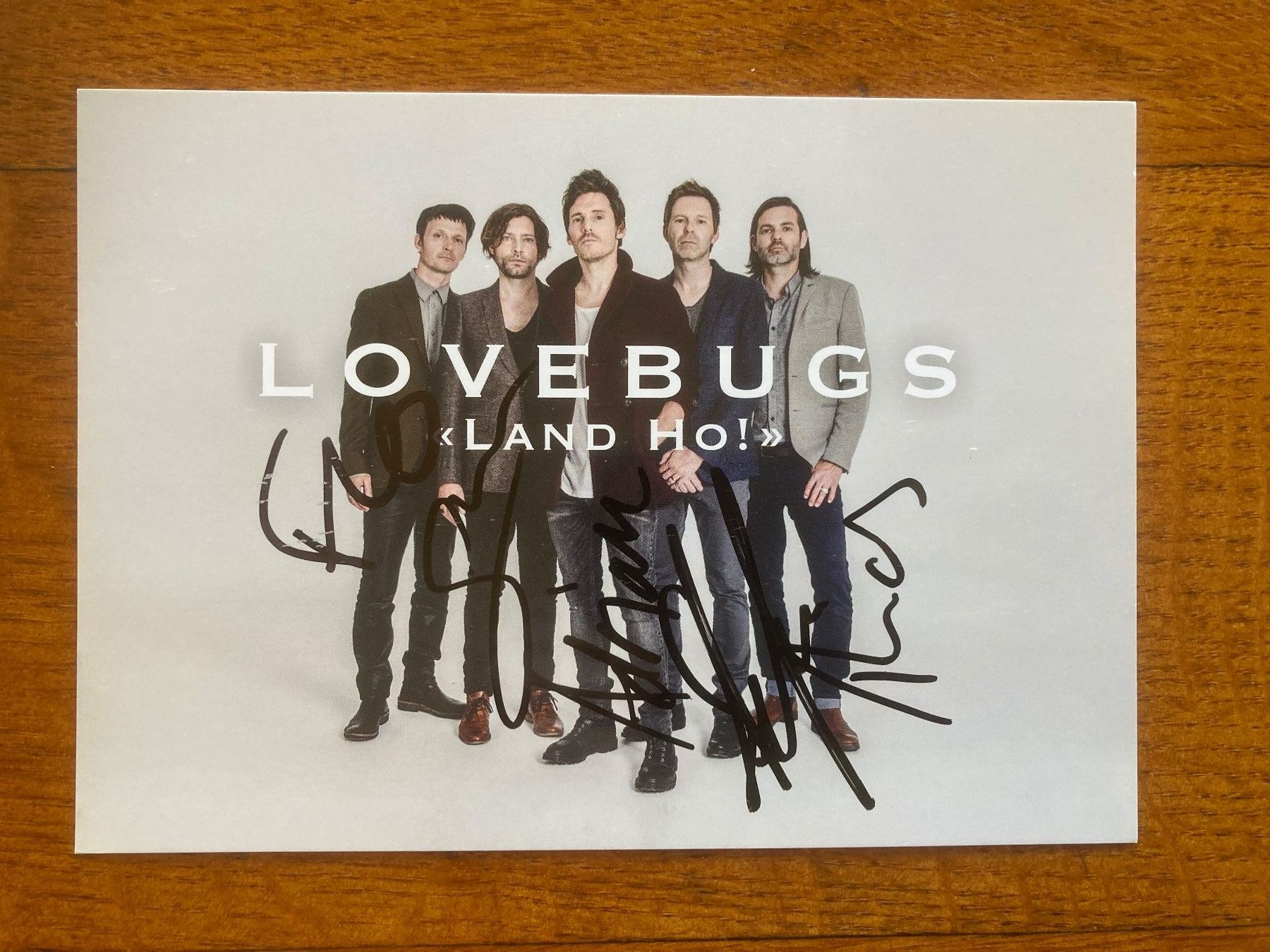 Autografi: Lovebugs   /  orig. AK – Nuovo (secondo la descrizione) da Lovens venduto da Traktor69