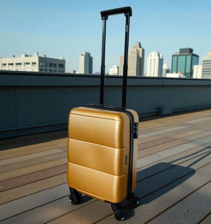 Handgepäck Kabinengepäck gateBAG 52cm in GOLD NEU