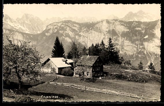 Cartes postales: Gais /AR, Gaiswiese, Bauernhäuser vor B – D'occasion à Berlin par bartko-reher