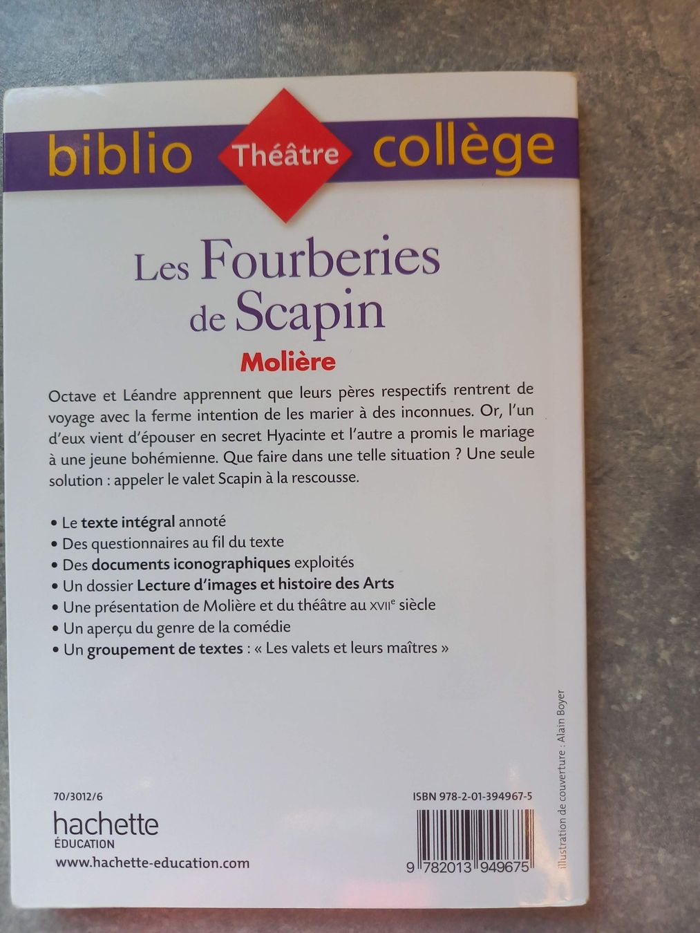 Bücher: Les Fourberies de Scapin  - Moliere – Gebraucht aus Muttenz von Chipsy2009 1