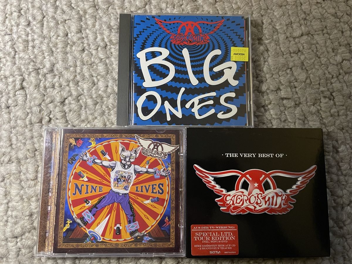 CDs: 3x Aerosmith – Gebraucht aus Reinach AG von trigger7811