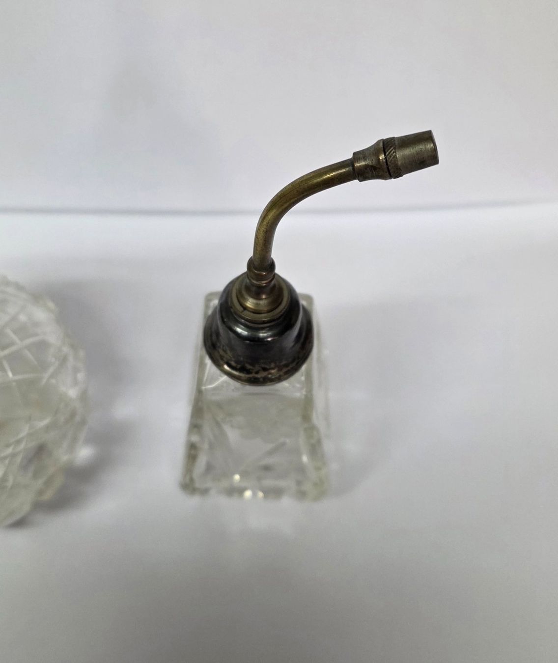 Flaconi: Antike Parfumzerstäuber Sterling Silber Kristall Flacon – Usato da Zürich venduto da spin23 4