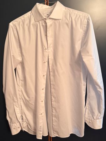 Herren Hemd Paul Kehl Weiss Grösse L Non Iron
